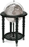 Afbeelding van Geographica Elegance Black Grey barglobe gesloten