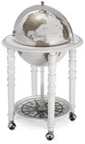 afbeelding van Geographica Elegance White barglobe gesloten