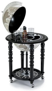 Afbeelding van Geographica Elegance Black Grey barglobe